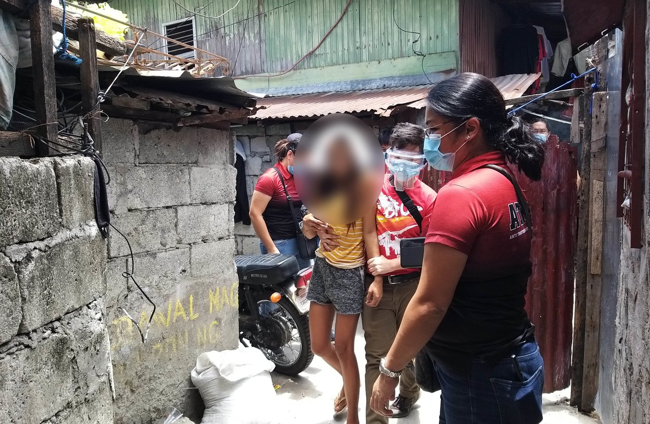 2020 0720 Bacoor Joint Operation Female suspect arrested