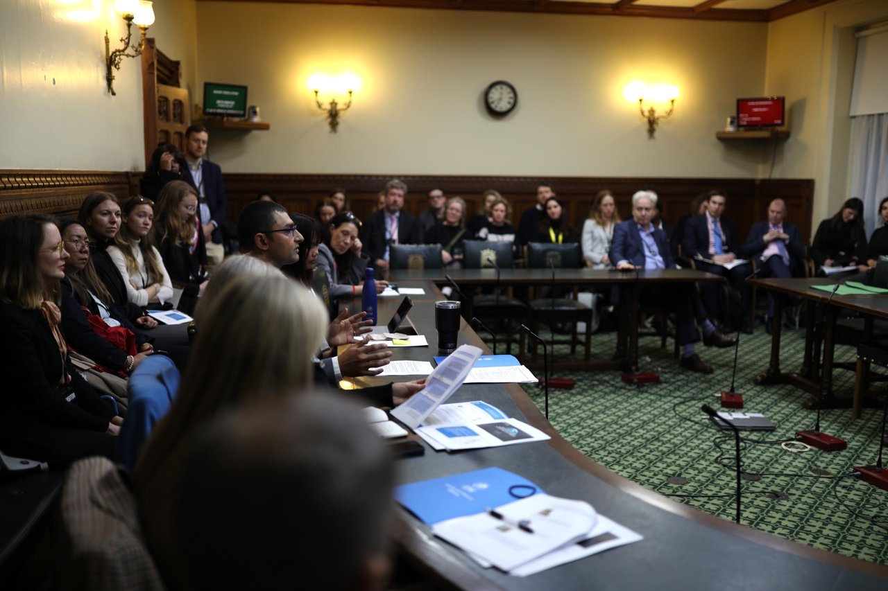 John Tanagho speaking at UK Parliament OSEC Roundtable March 2024 1